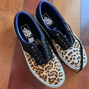 Vans Leopard Print Sneakers NWT